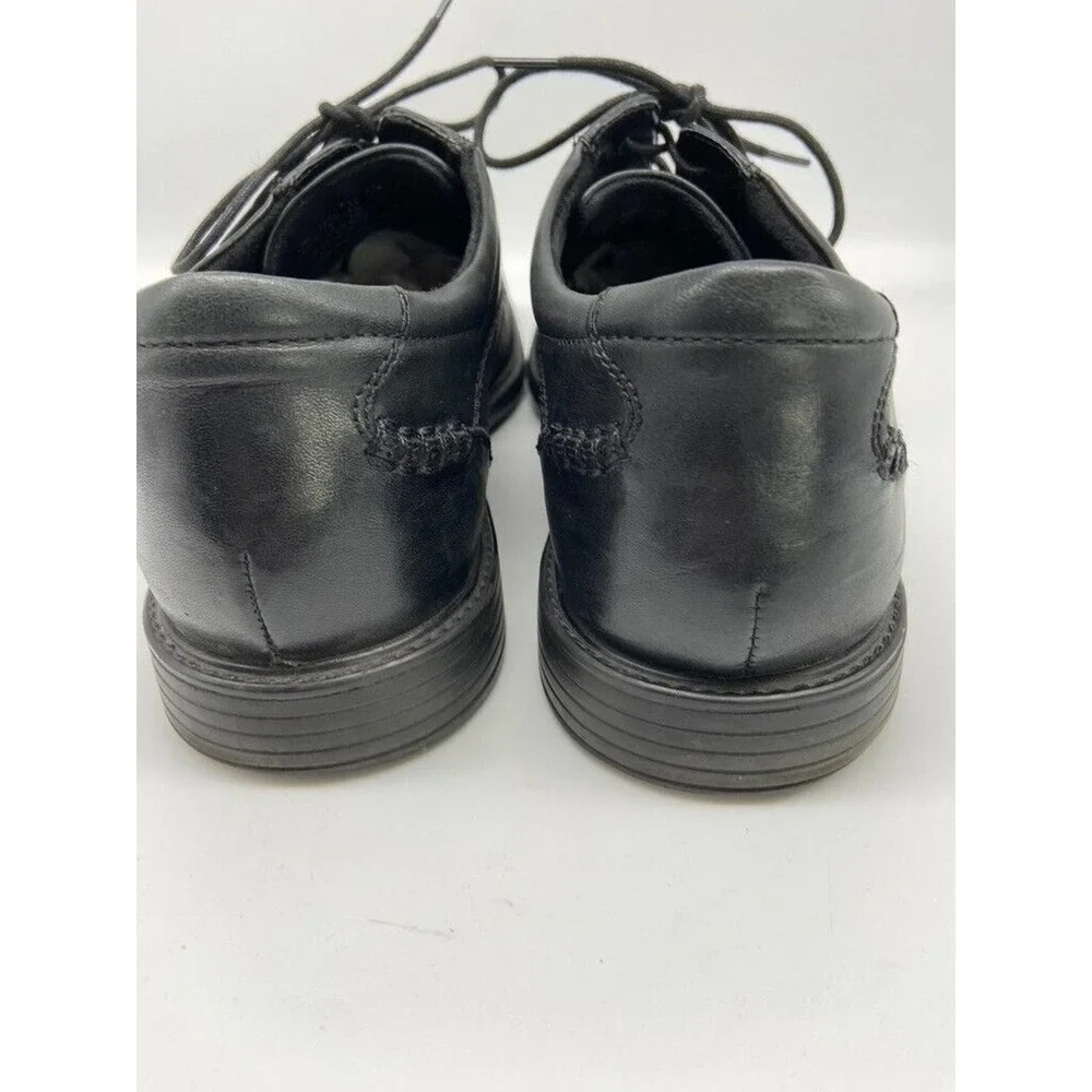 Clarks Shoes Mens Sz 11.5M Hommes Black‎ Leather Smart Extralight